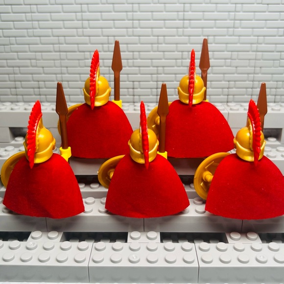 Spartan Warrior Custom Minifigures Lot of 5 - Picture 4 of 4